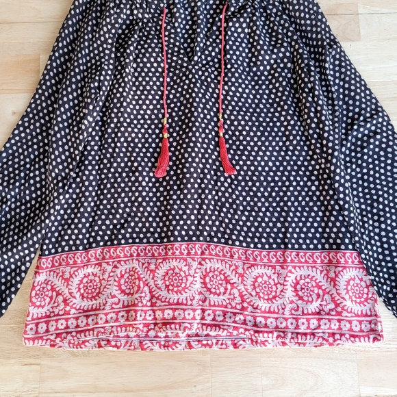 Boden Long Sleeve Boho Top Women's 6 - Picture 5 of 10